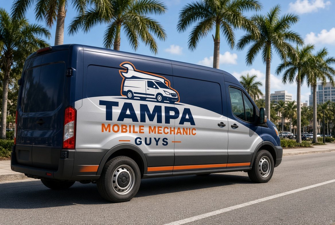 Tampa Mobile Mechanic Guys service van